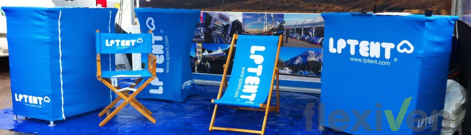 m&ouml;bel - lptent werbung bedruckte M&ouml;bel